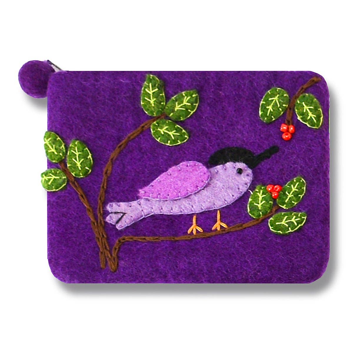 BNB Crafts Inc. - Bird on the Branch Theme Coin Purse: Pink