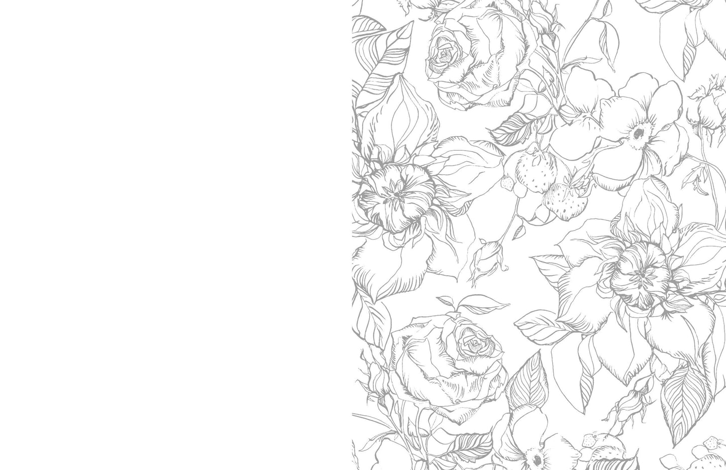 Schiffer Publishing - Kristy's Spring Cutting Garden: A Watercoloring Book