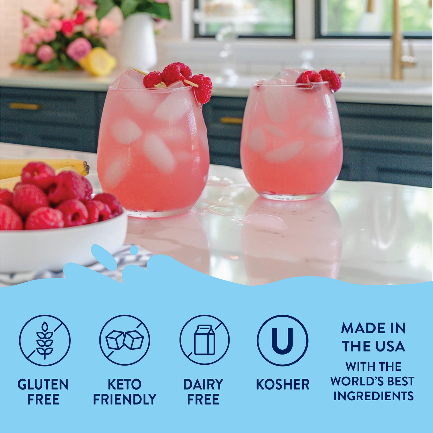 Jordan's Skinny Mixes - Sugar Free Raspberry Syrup