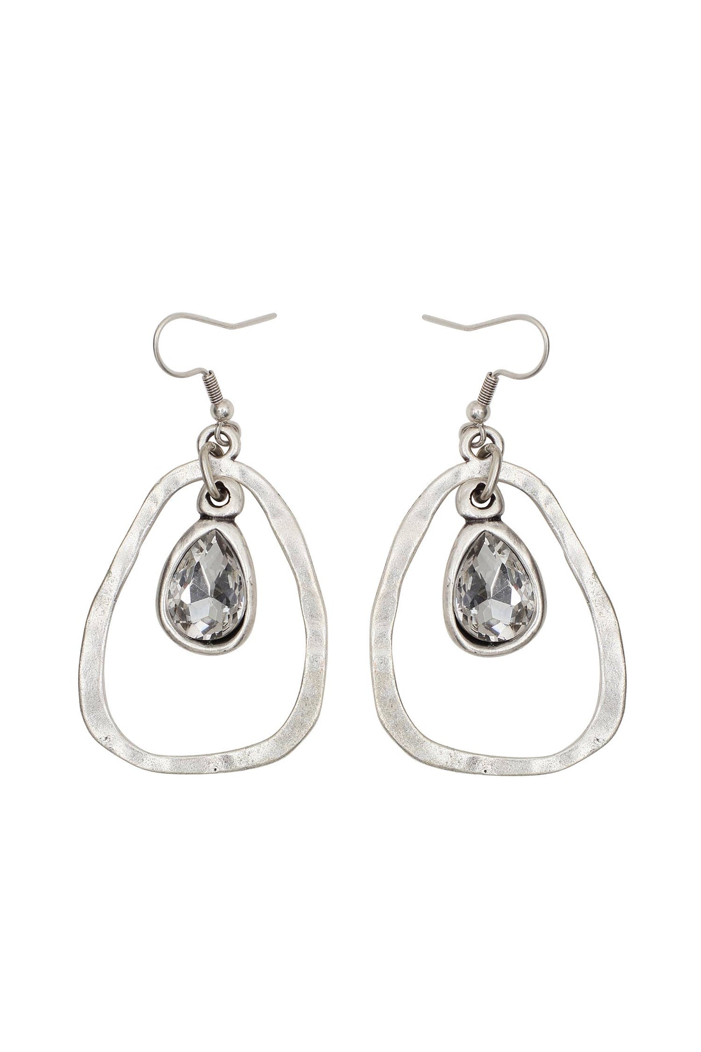 Chanour - Handmade Pewter Earrings - NE1543