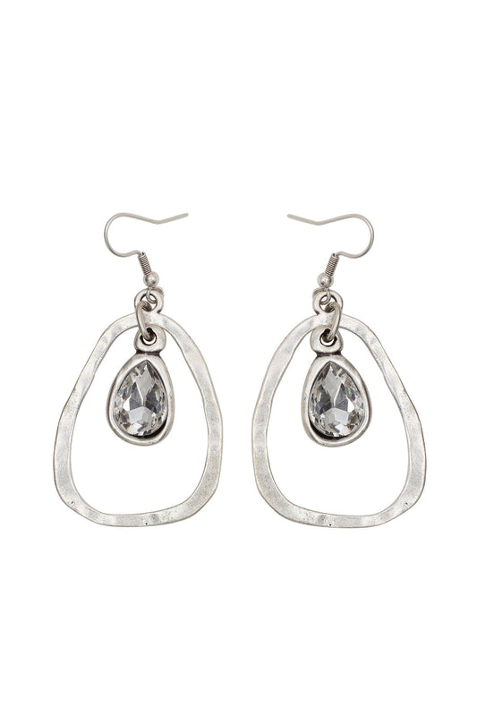 Chanour - Handmade Pewter Earrings - NE1543