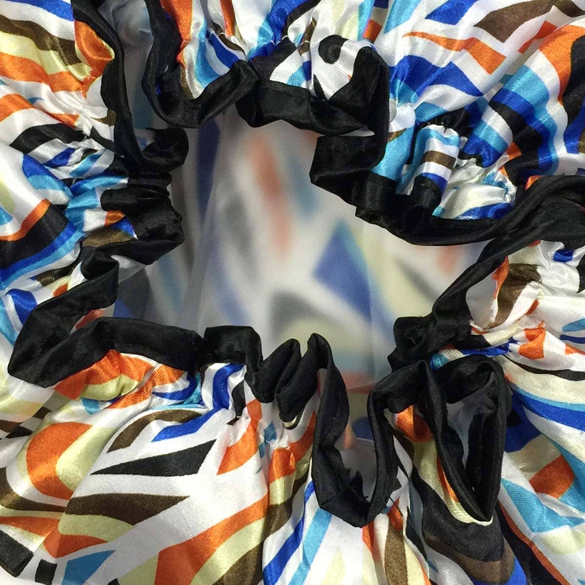 Wrapables.com - Wrapables Trendy Satin Shower Cap: Twilight Leaves