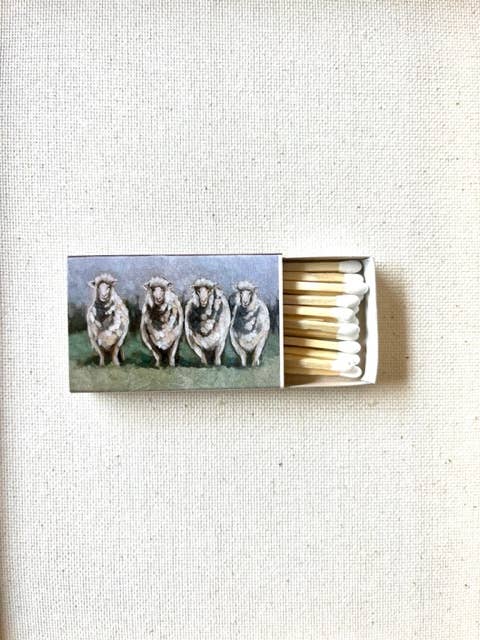 Rustic Nester - Customized matchbox, matches for candles, party favors, gift