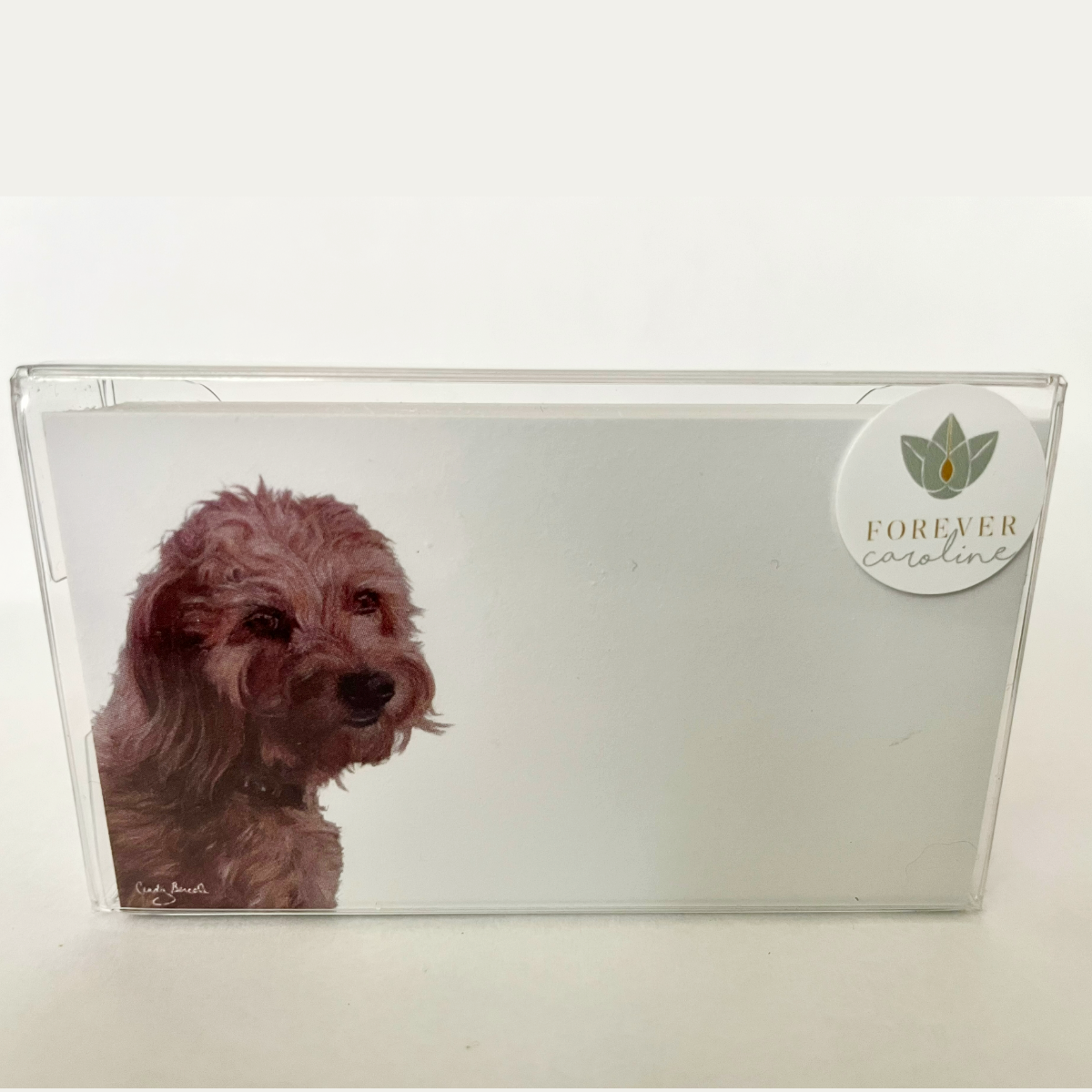 Forever Caroline LLC - Golden Doodle “Love Notes” Pack of 60 Tiny Cards