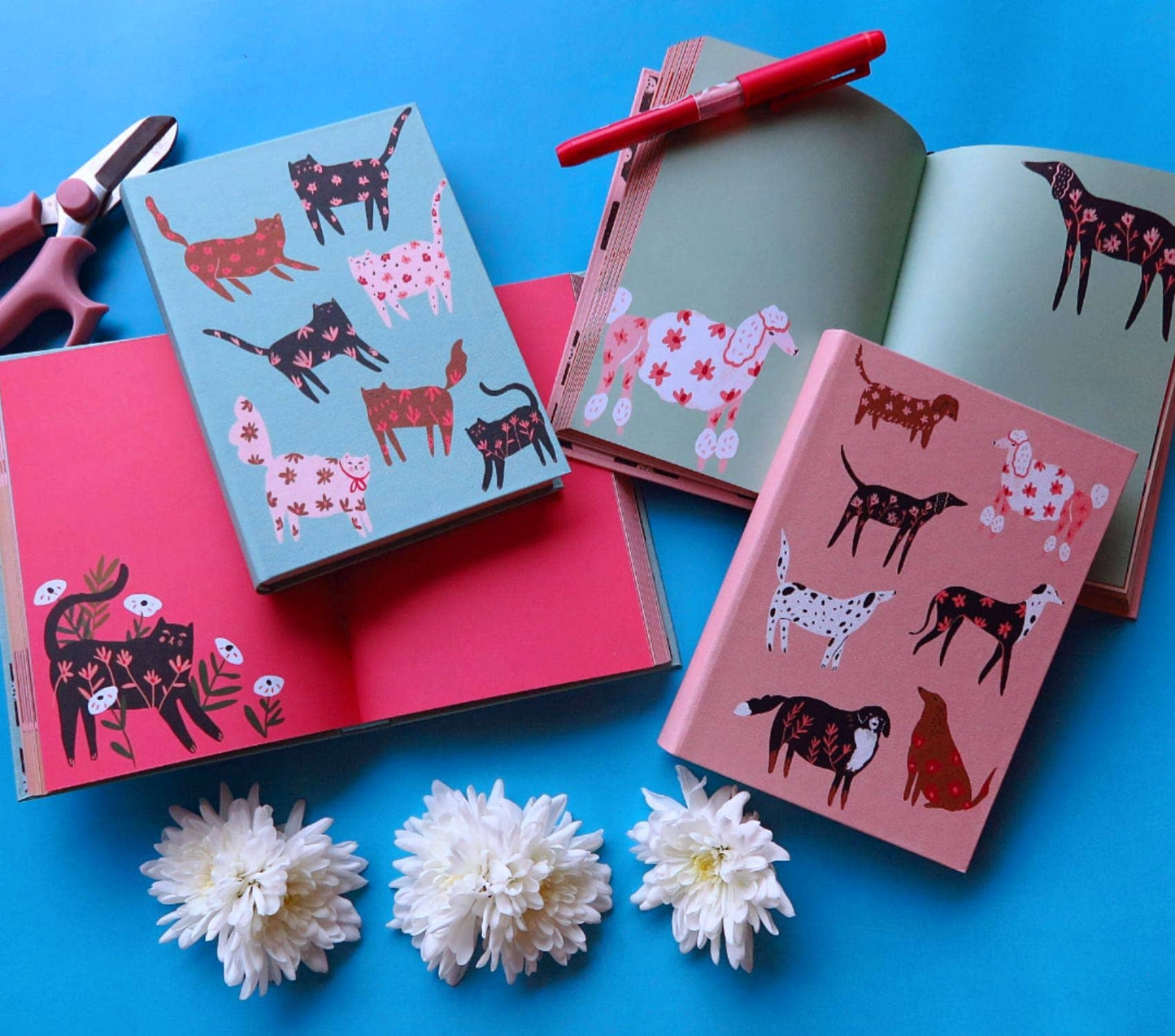 Roger La Borde - Cinnamon Cats Illustrated journal  - AS 051