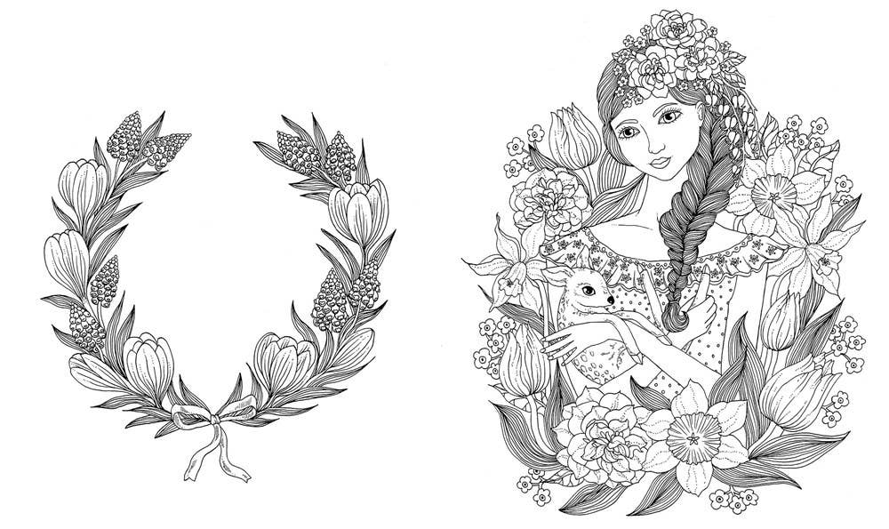 Gibbs Smith - Botanicum Coloring Book