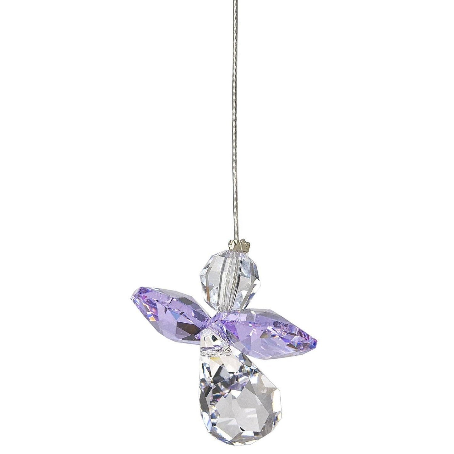 Woodstock Chimes - Crystal Guardian Angel™ - Light Amethyst