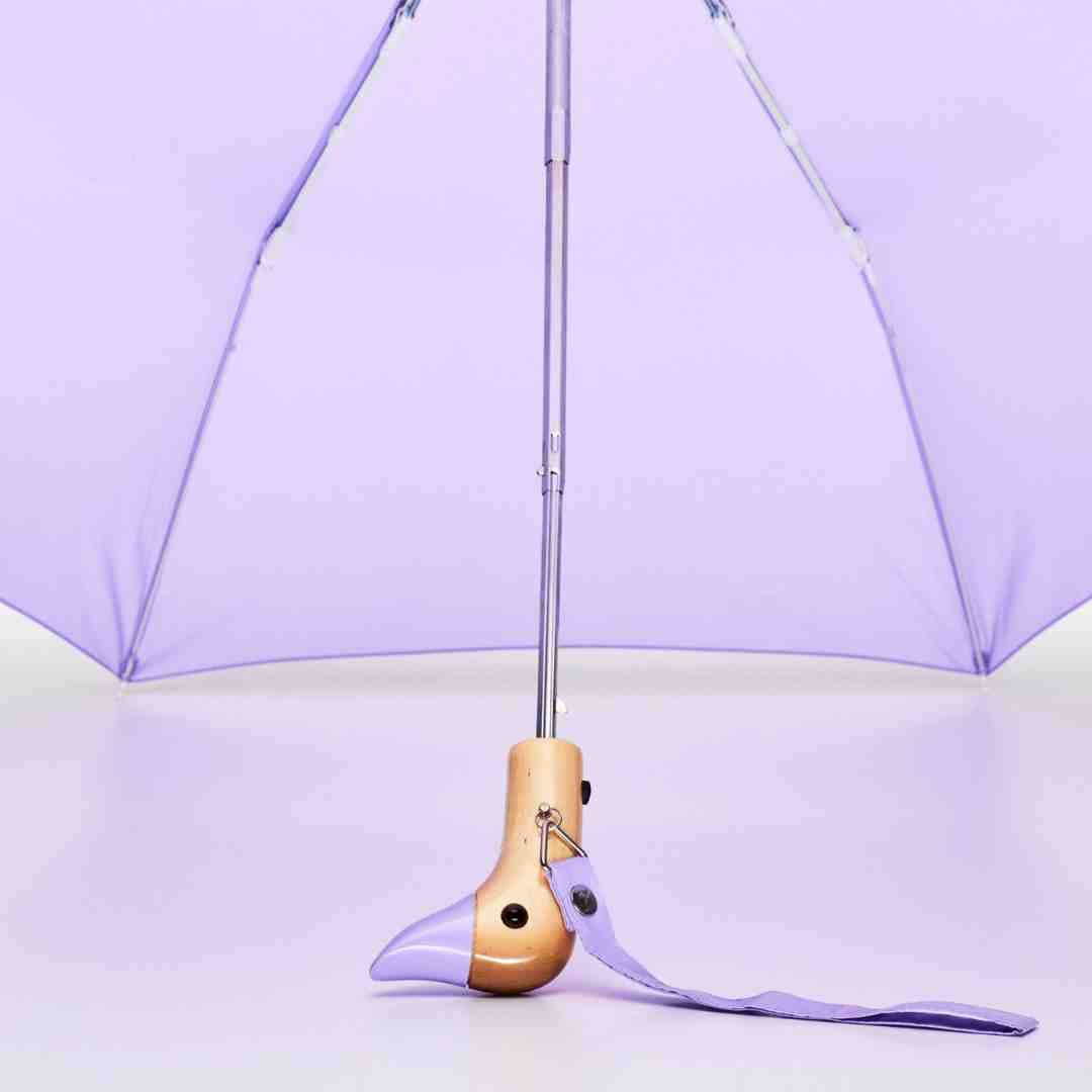 Original Duckhead US - Lilac Compact Eco-Friendly Wind Resistent Umbrella- Easter