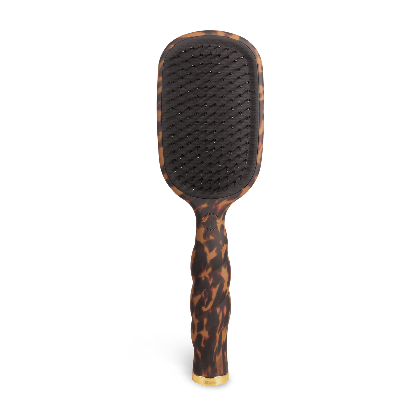 TELETIES - Detangler Hair Brush for Thick Hair - Tortoise