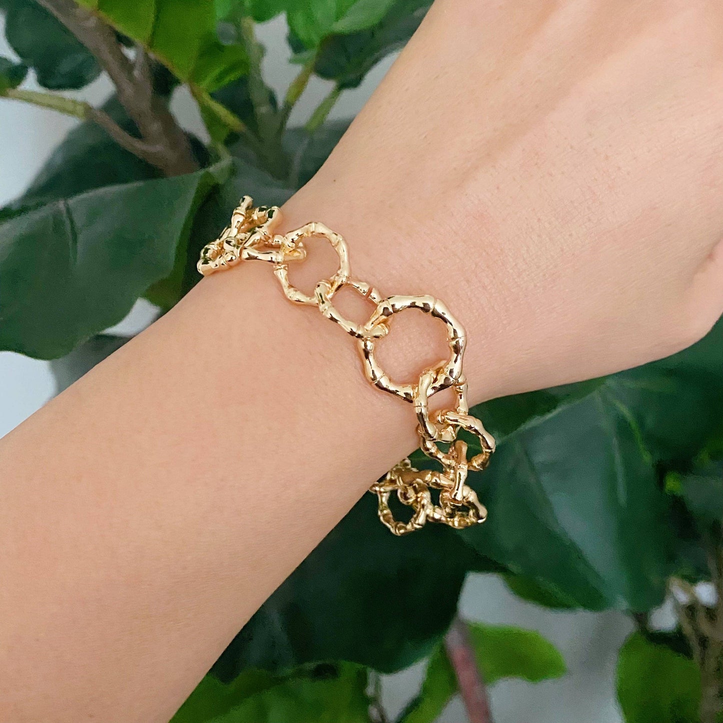 Ellison+Young - Artfully Linked Chain Bracelet