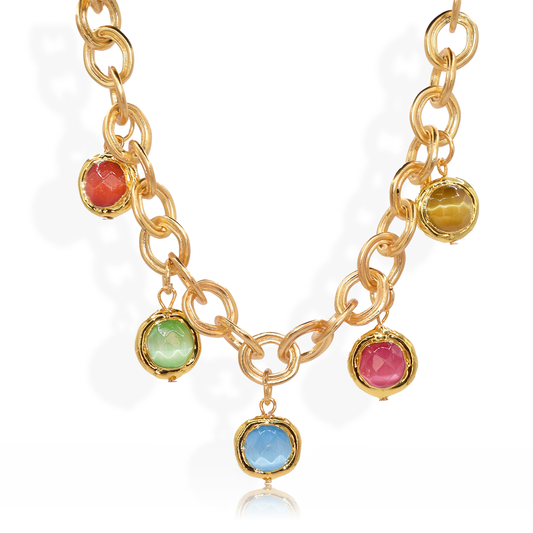 KARINE SULTAN - Coriandoli Charms Necklace