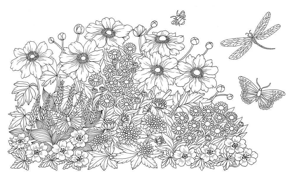 Gibbs Smith - Nightfall Coloring Book