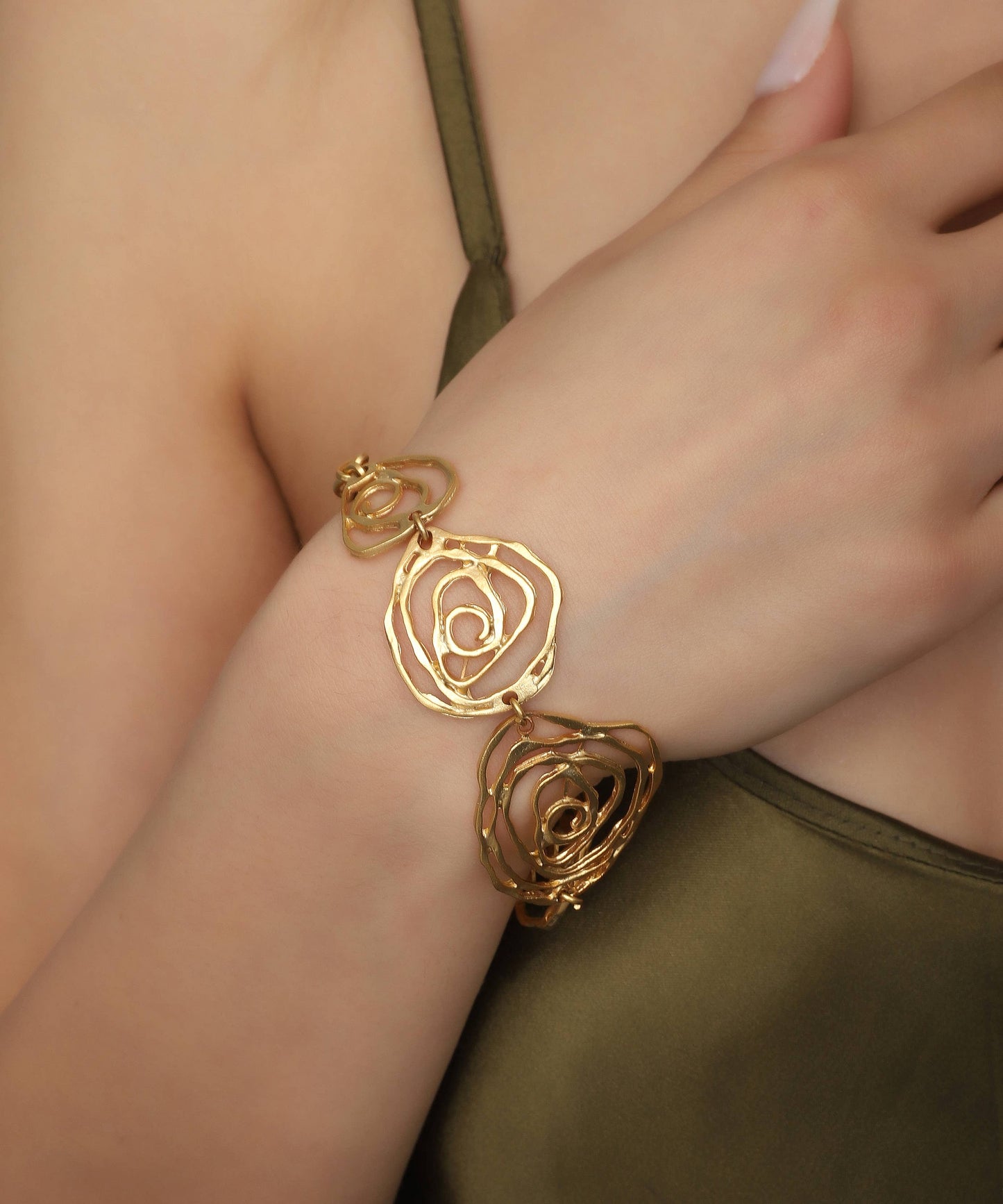 BUBU BY TEKIN SHOP - Gold Plated Boho Bracelet