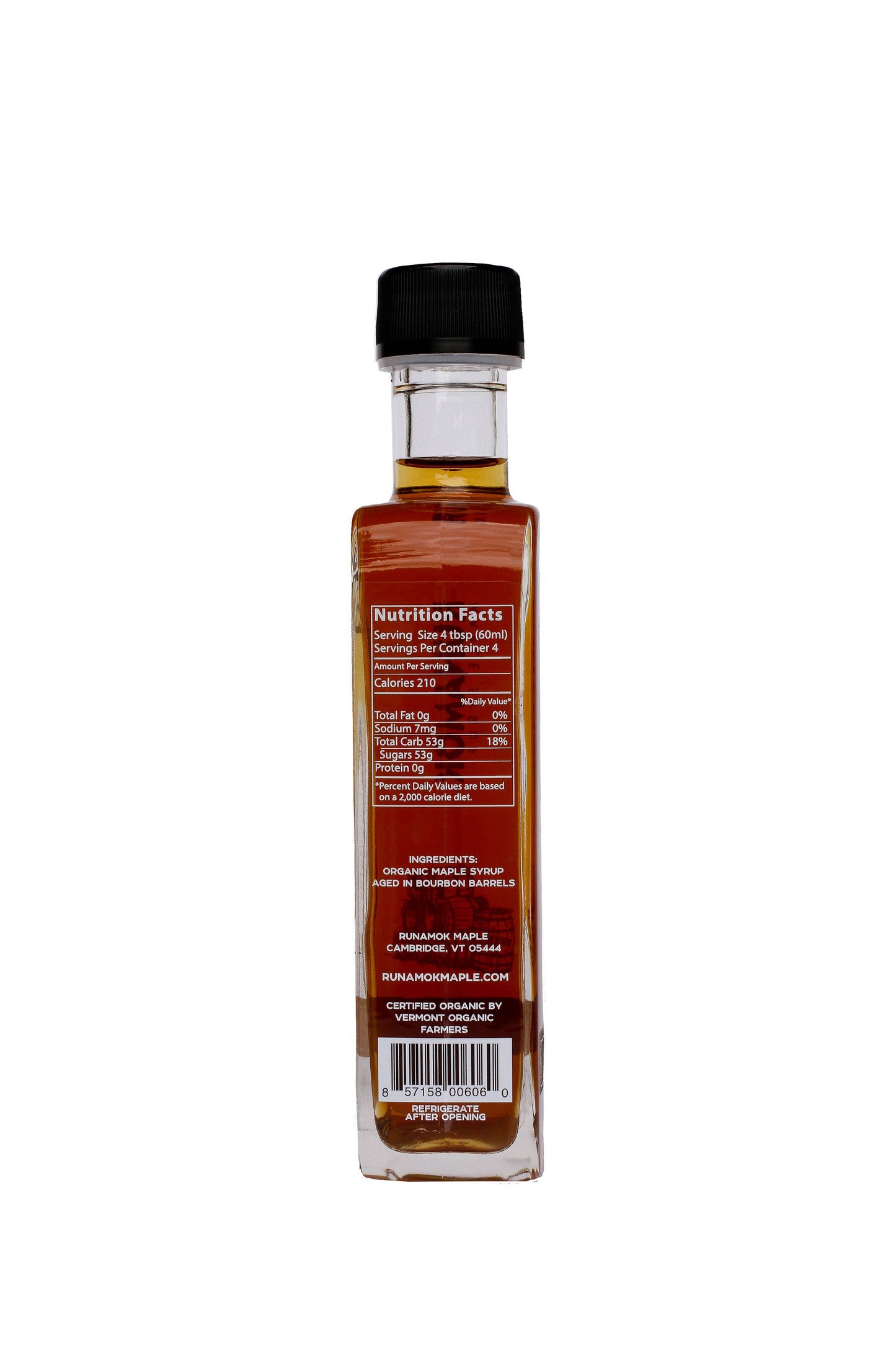 Runamok - Best Selling Bourbon Barrel-Aged Organic Vermont Maple Syrup