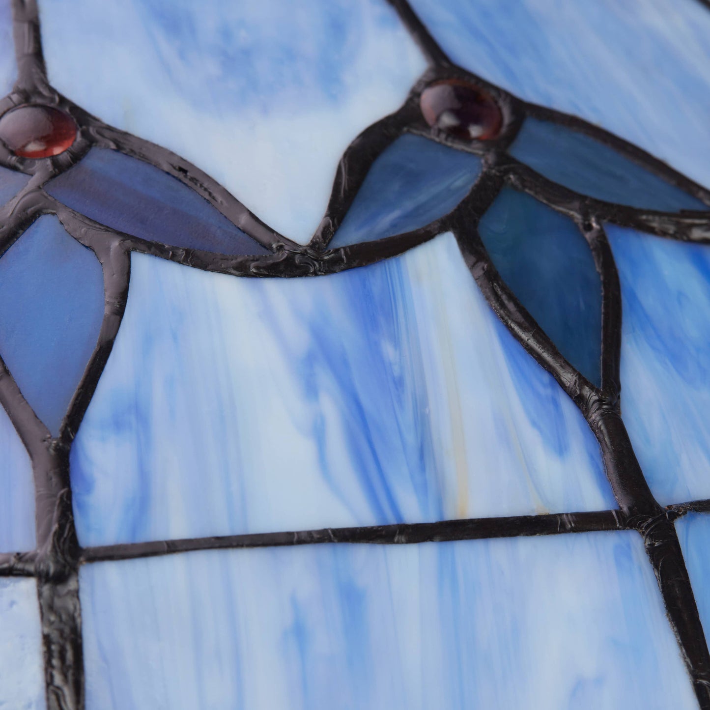 River of Goods - 64"H Allistar Stained Glass Bowl Candlestick Floor Lamp