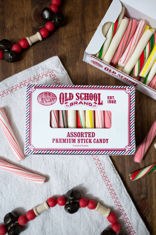 Old School Brand™ - Assorted Stick Candy