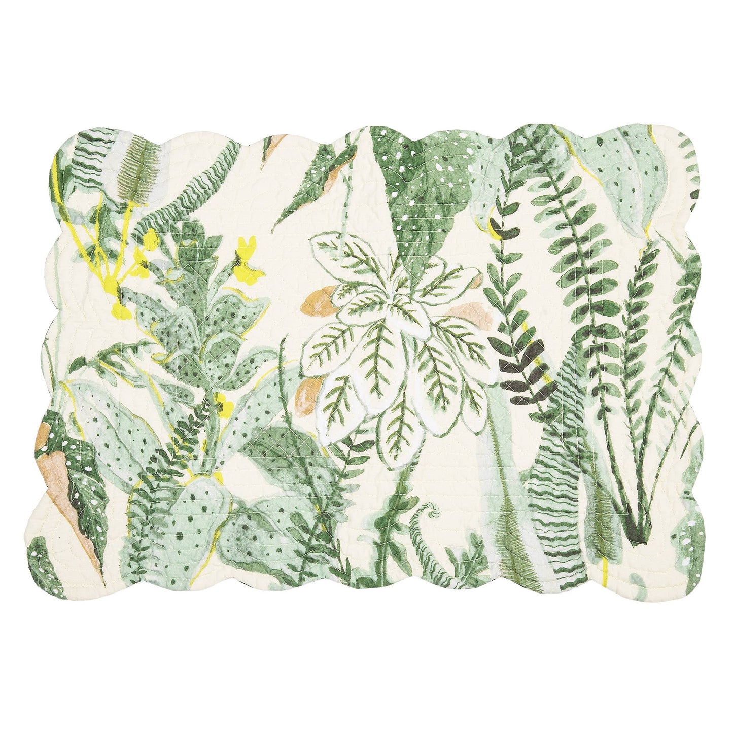 C&F Home - Parson Tropical Leaves Placemat