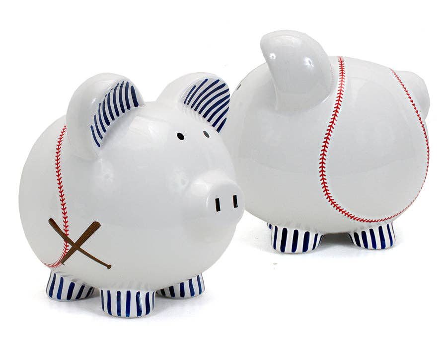 Child To Cherish® - Baseball Large Piggy Bank