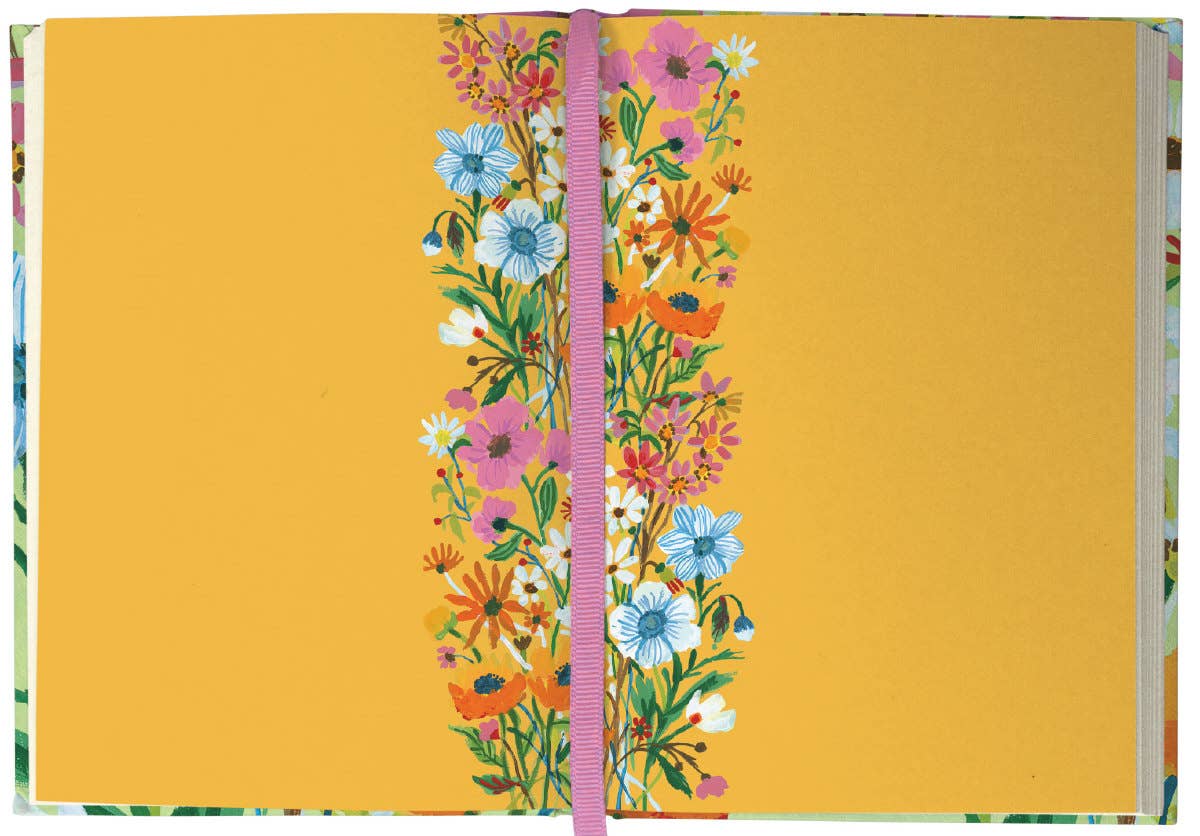 Roger La Borde - Flower Field Illustrated Journal  - AS 068