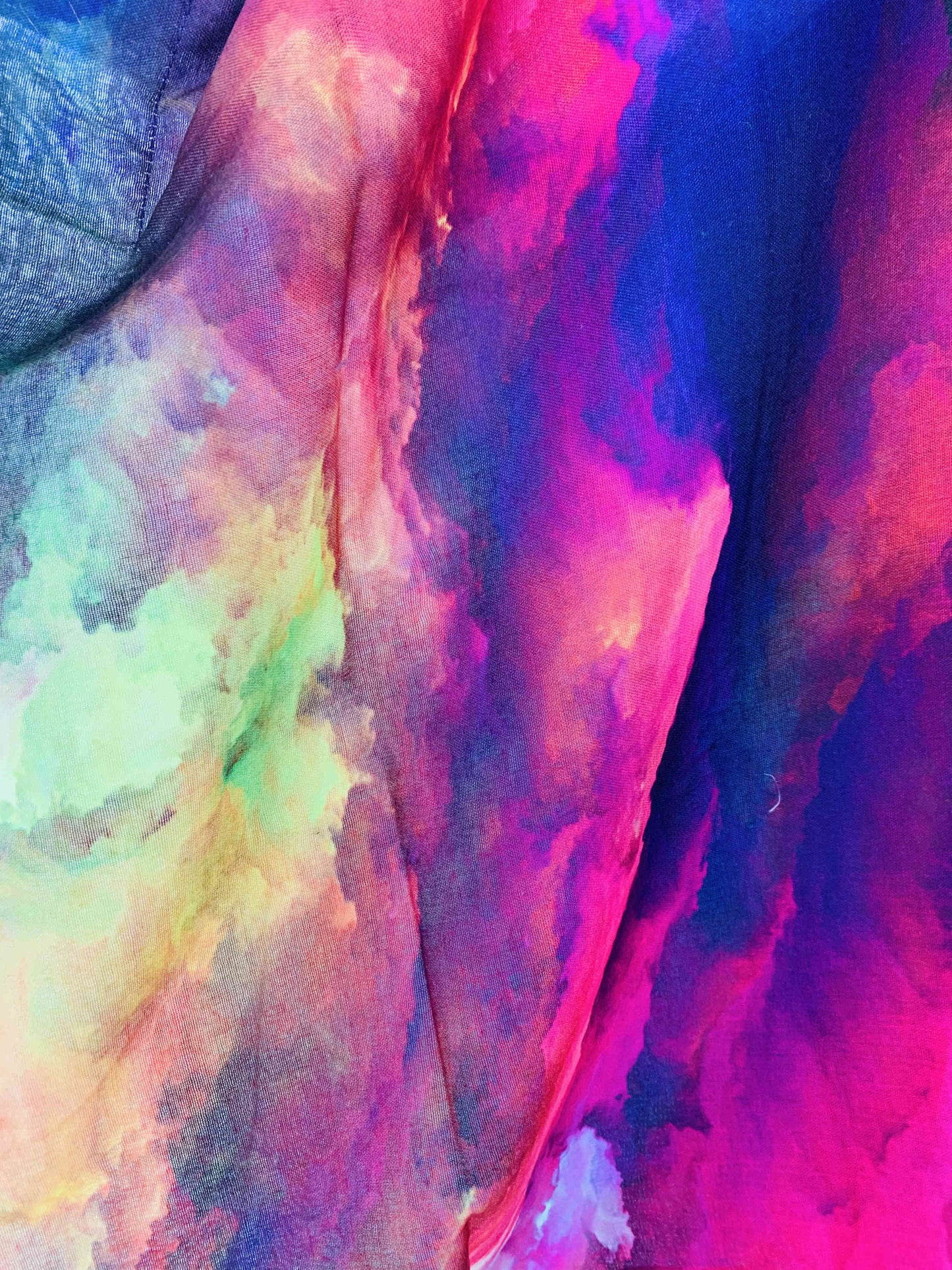 JC Sunny Fashion - Metaphysical Rich Autumn Colors Kimono : Gold-Multi