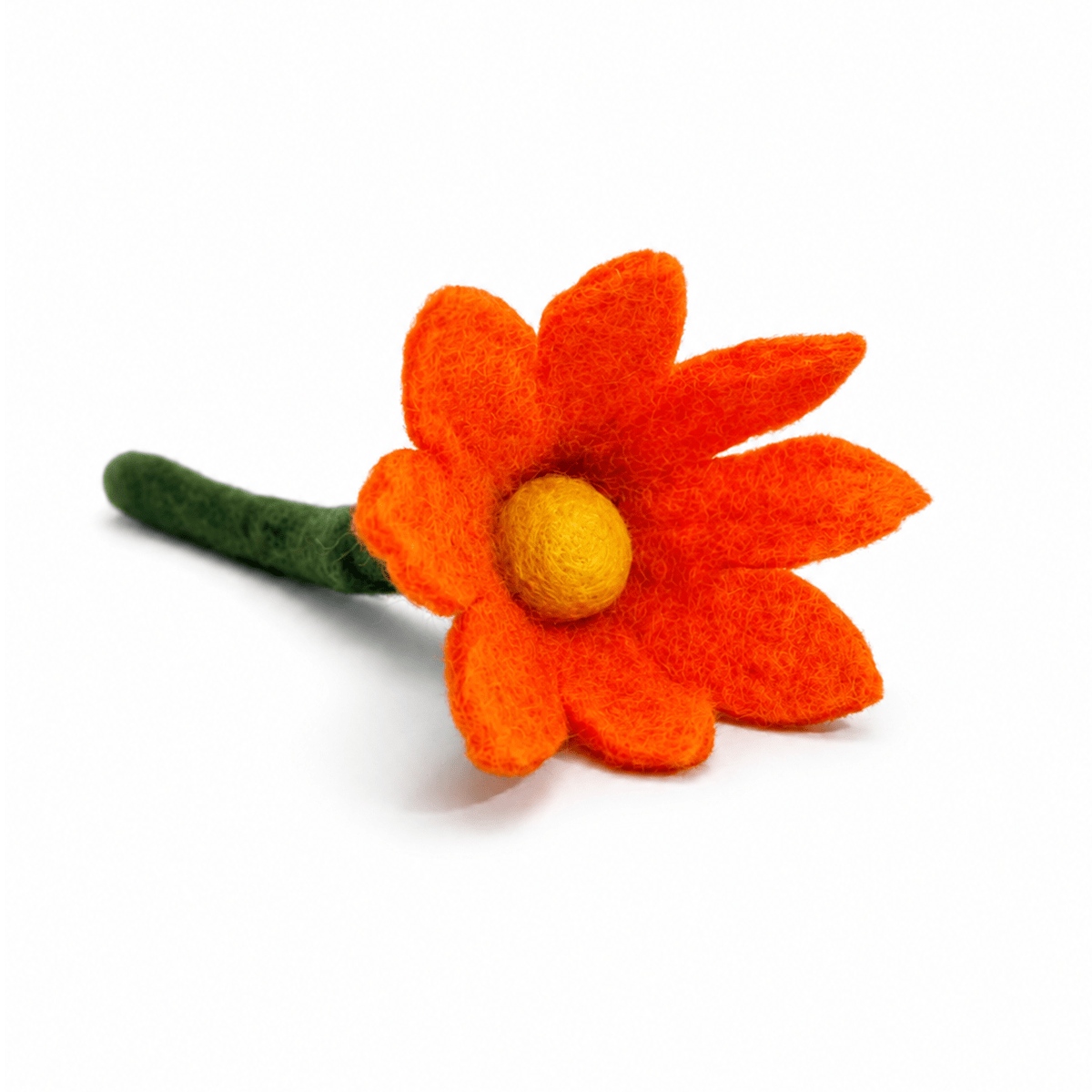 BNB Crafts Inc. - Small Sharp Design Colorful Stick Flower: Yellow