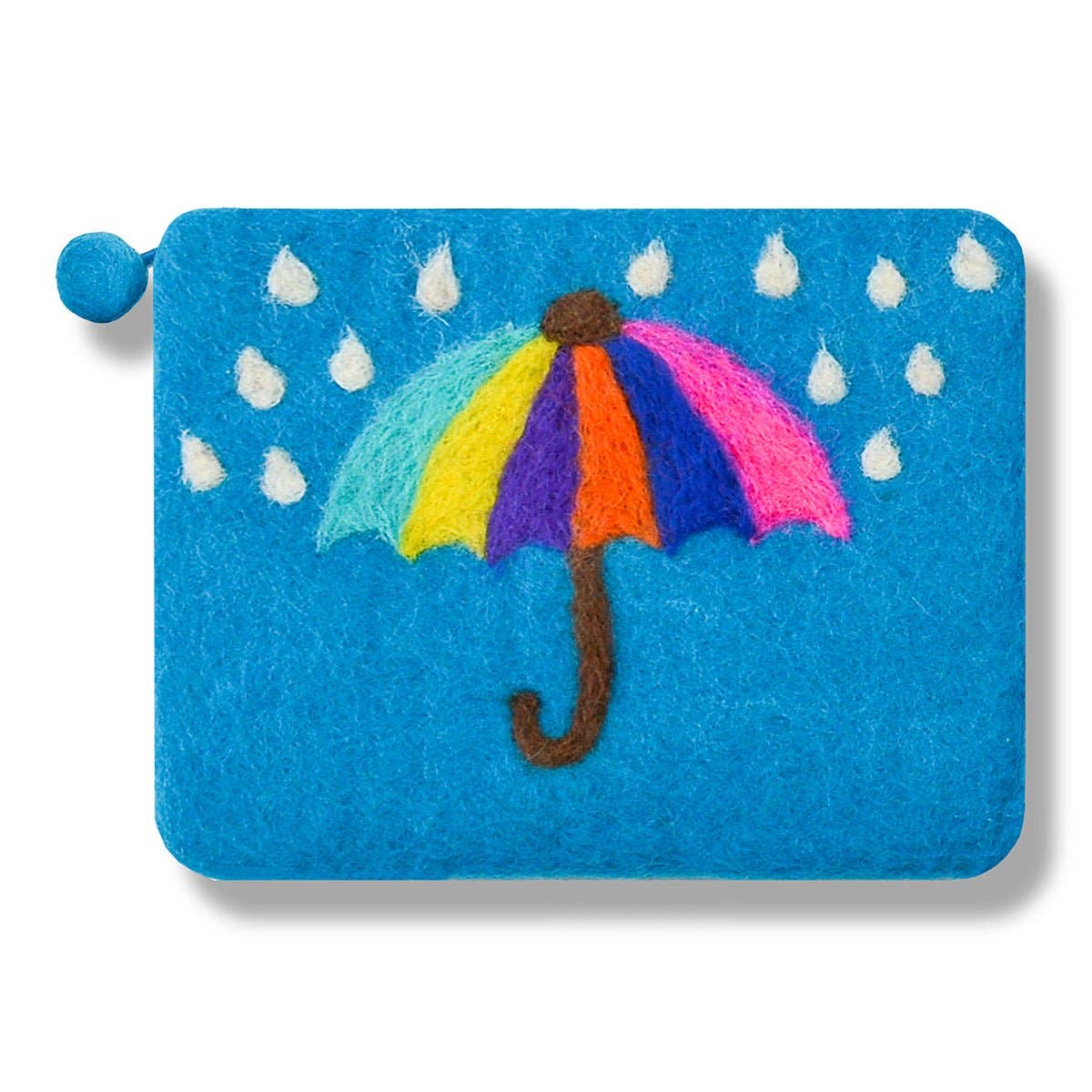 BNB Crafts Inc. - Umbrella Design Coin Purse: Green