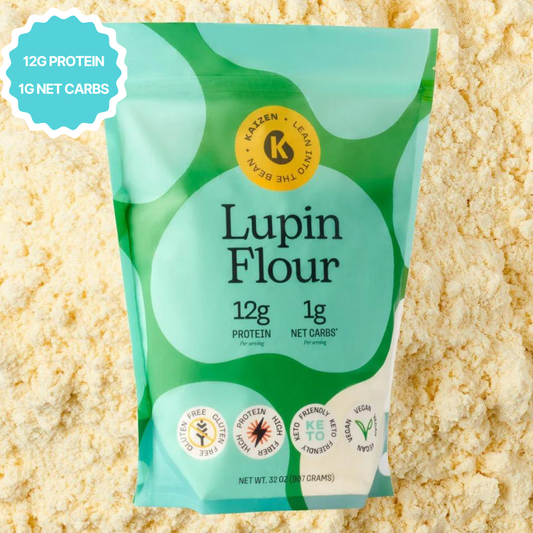 Kaizen Food Company - Lupin Flour 1g Net Carb High Protein - Gluten Free, Keto