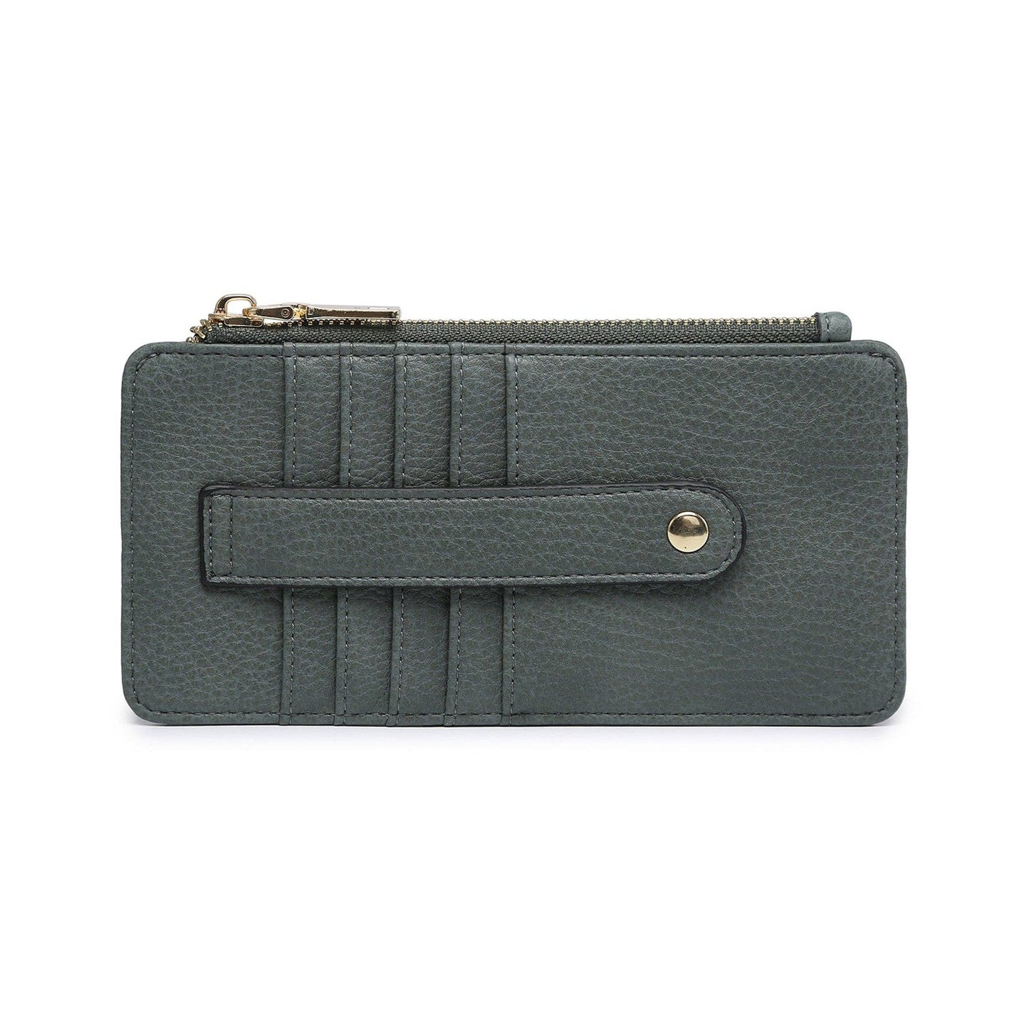 MiMi Wholesale - WL1889 Saige Slim Card Holder Wallet: Navy