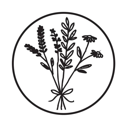 Freund Mayer & Co. - Brass Wax Seal Dies -popular symbols- no handle: Wildflowers