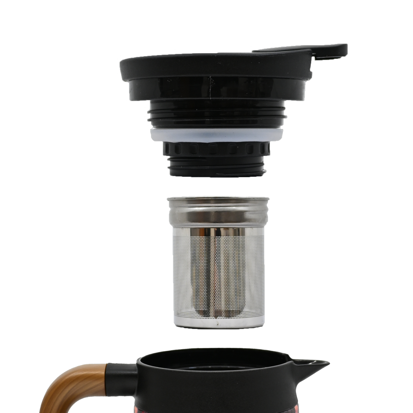 Urban Tokyo - 32oz Thermal Tea Kettle with Infuser Strainer Cherry Blossoms (1/24)