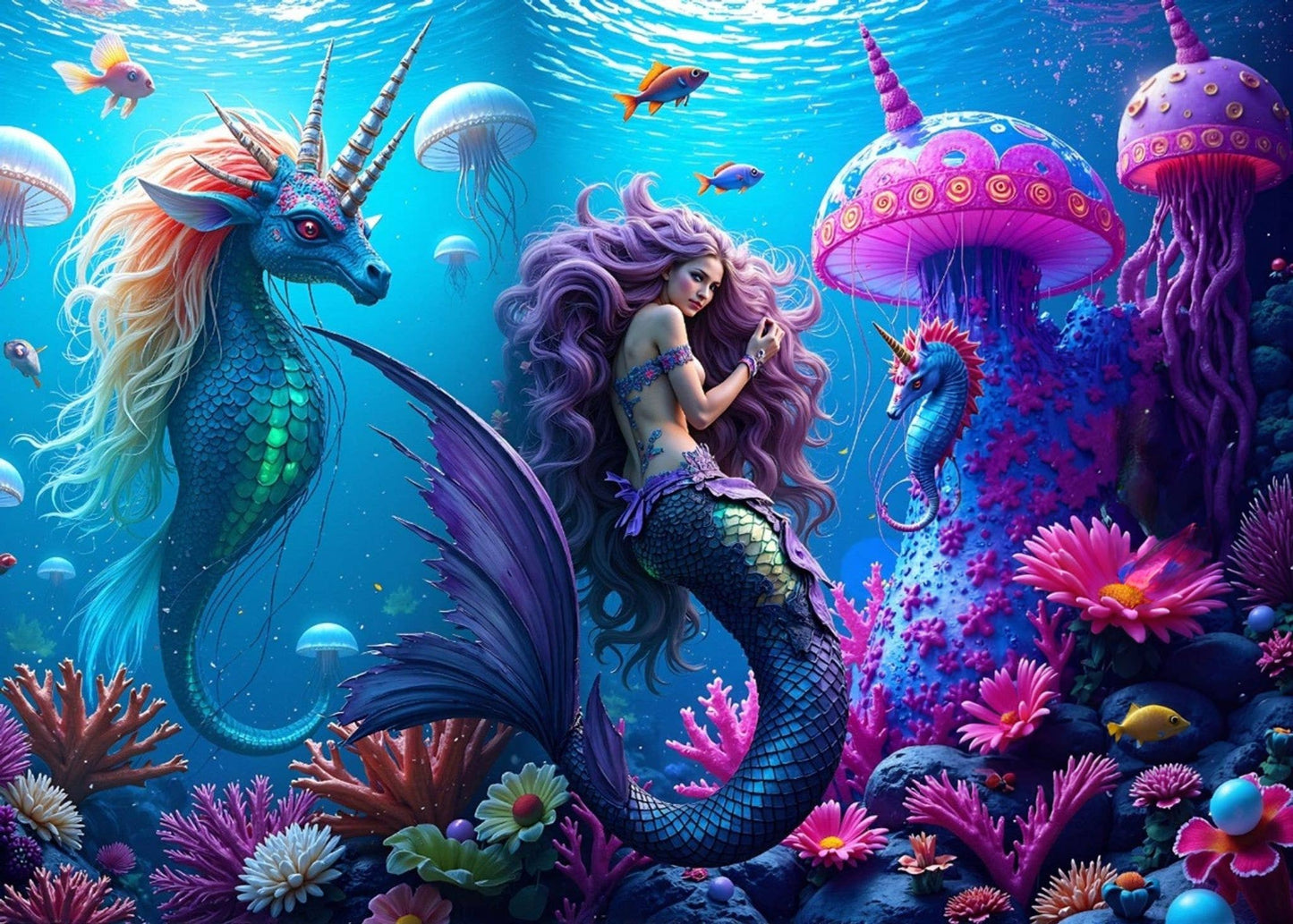 Wicked Cool Unicorn - The Mermaids001