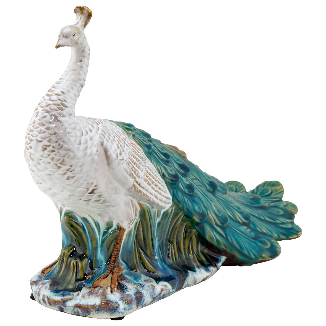 Kavana Decor by The Import Collection - Afshari Peacock Figurine