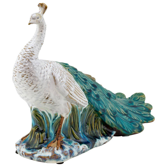 Kavana Decor by The Import Collection - Afshari Peacock Figurine