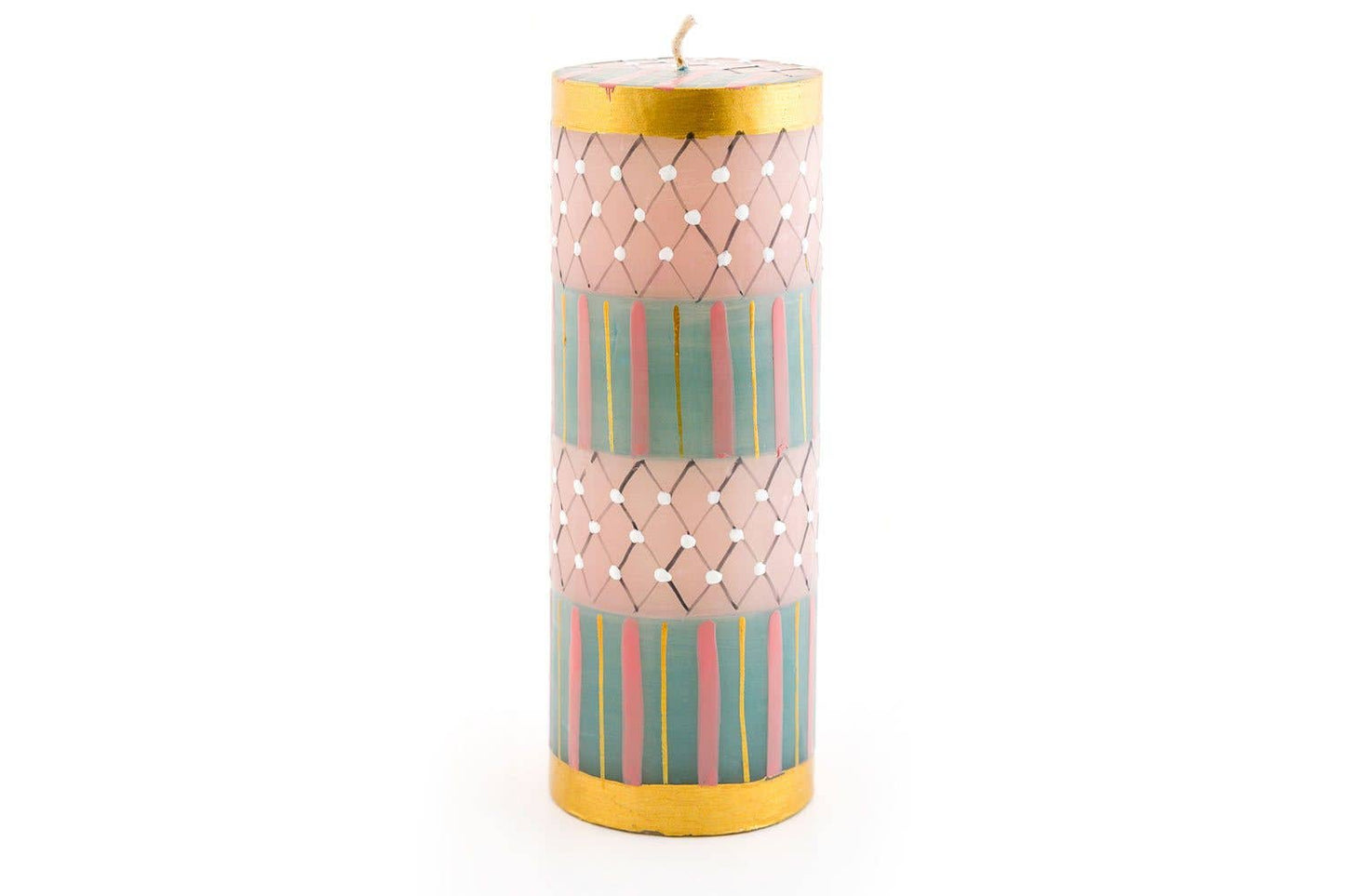 Thumbprint Artifacts - Delight Candle: Pillar 3” x 8” (100 hour burn time)