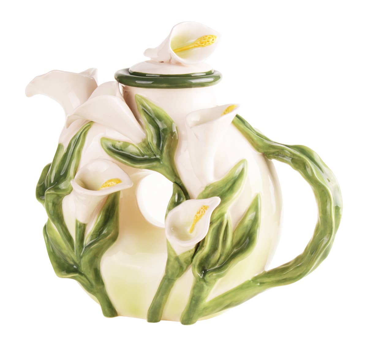 Blue Sky Clayworks - Calla Lily Teapot