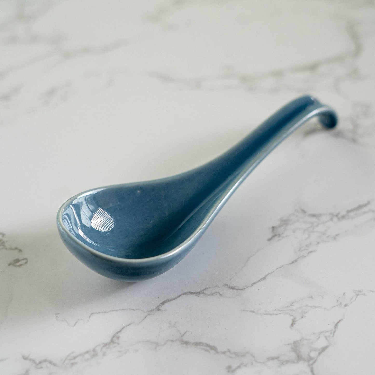 Urban Tokyo - 5.9"L Porcelain Soup Spoon Blue (10/240)