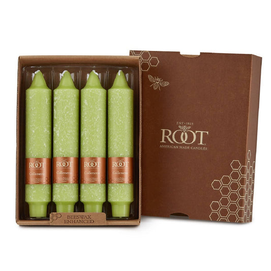 ROOT Candles - ROOT Timberline Collenette Taper Candles: Willow / 7 inch