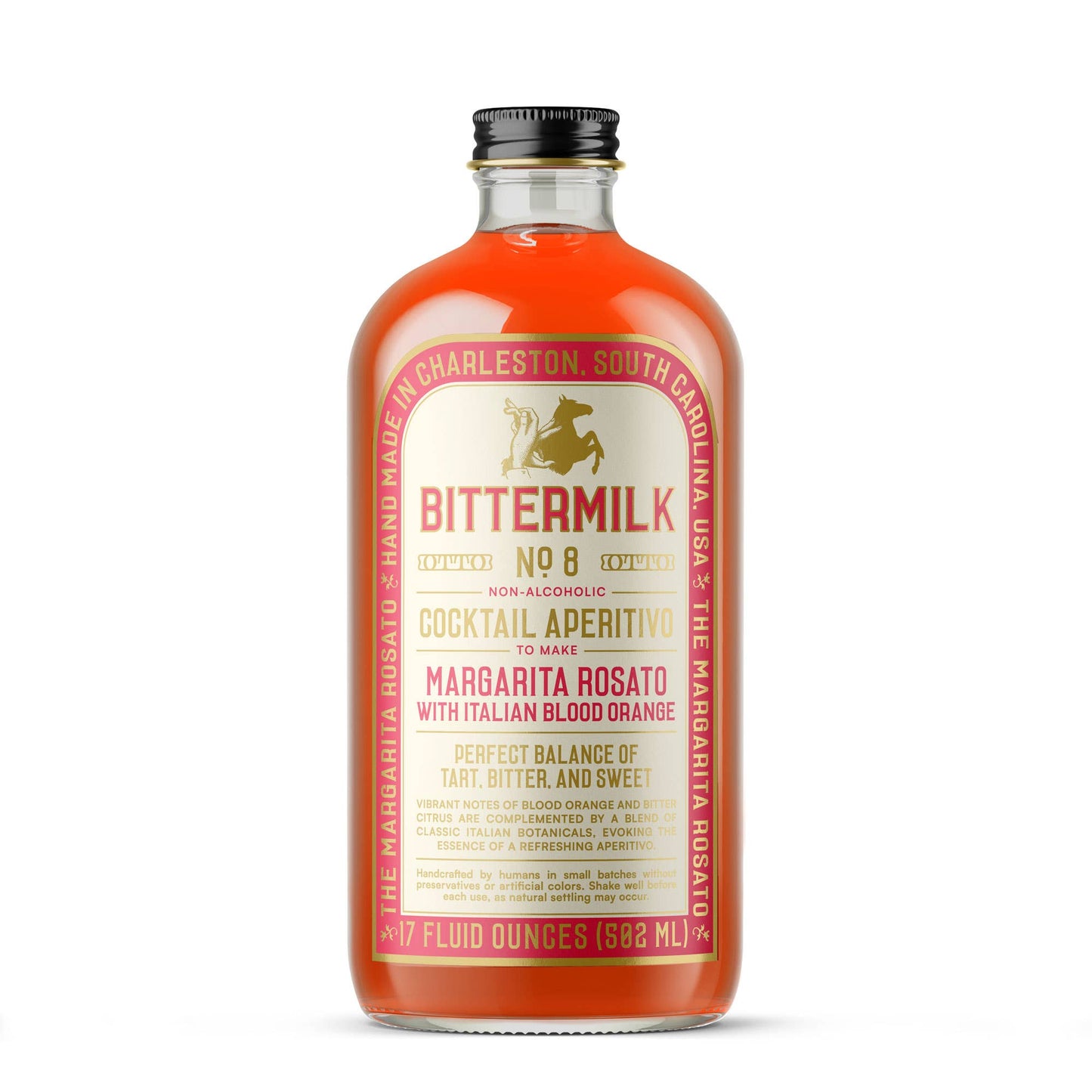 Bittermilk Bottling Co. - Bittermilk No.8- Margarita Rosato with Italian Blood Orange