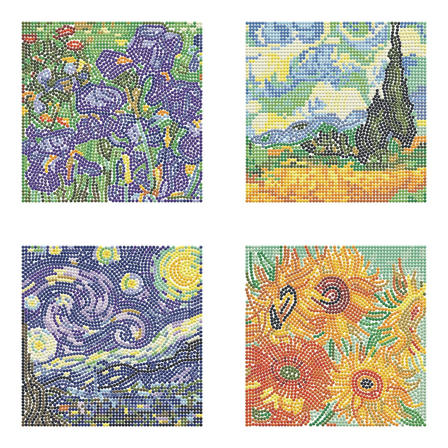 DIAMOND DOTZ® - Mini Dotz Van Gogh Quartet