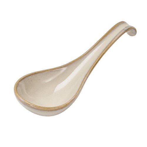 Urban Tokyo - 5.9"L Porcelain Soup Spoon White (10/240)