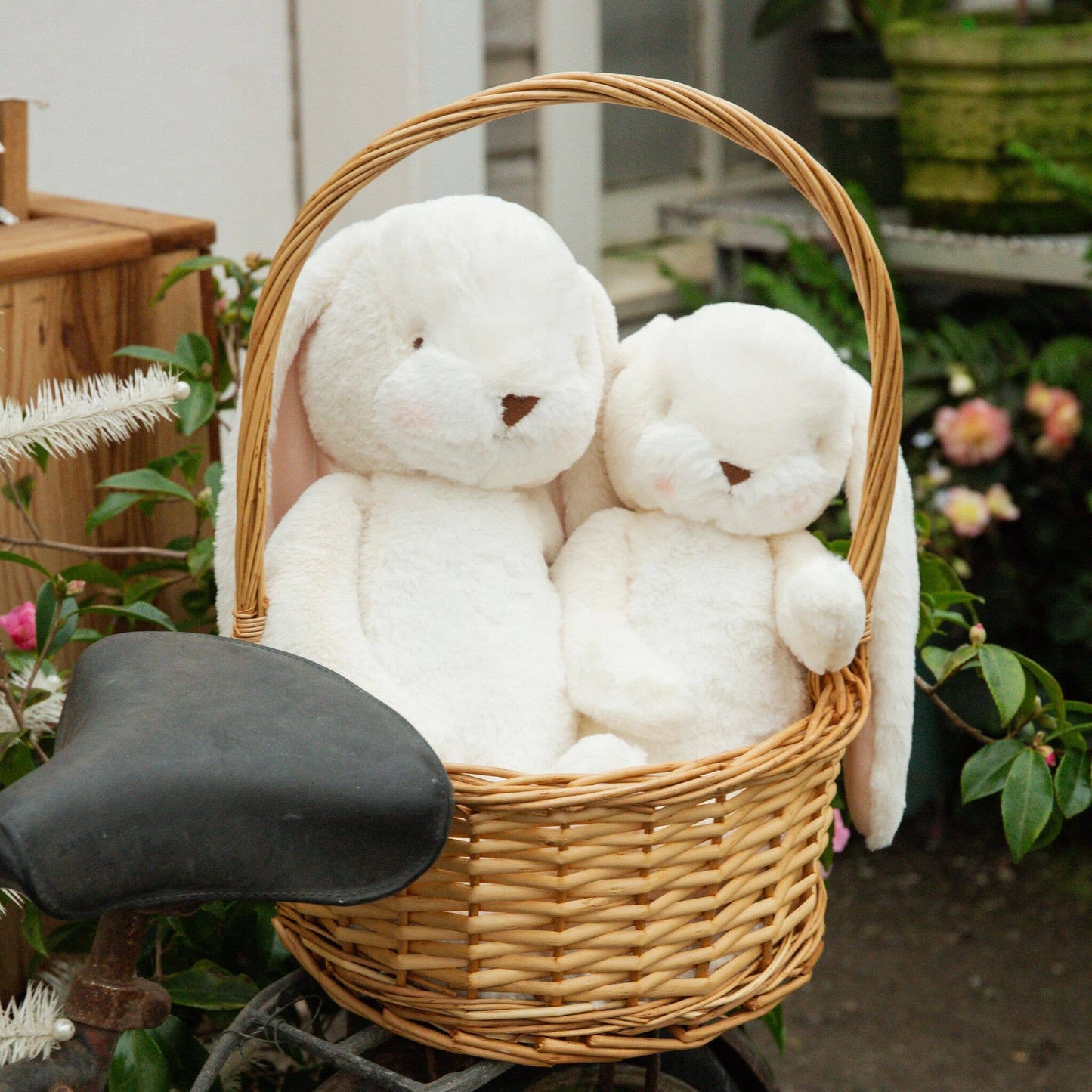 Bunnies By the Bay - Little 12" Nibble Bunny - Cream