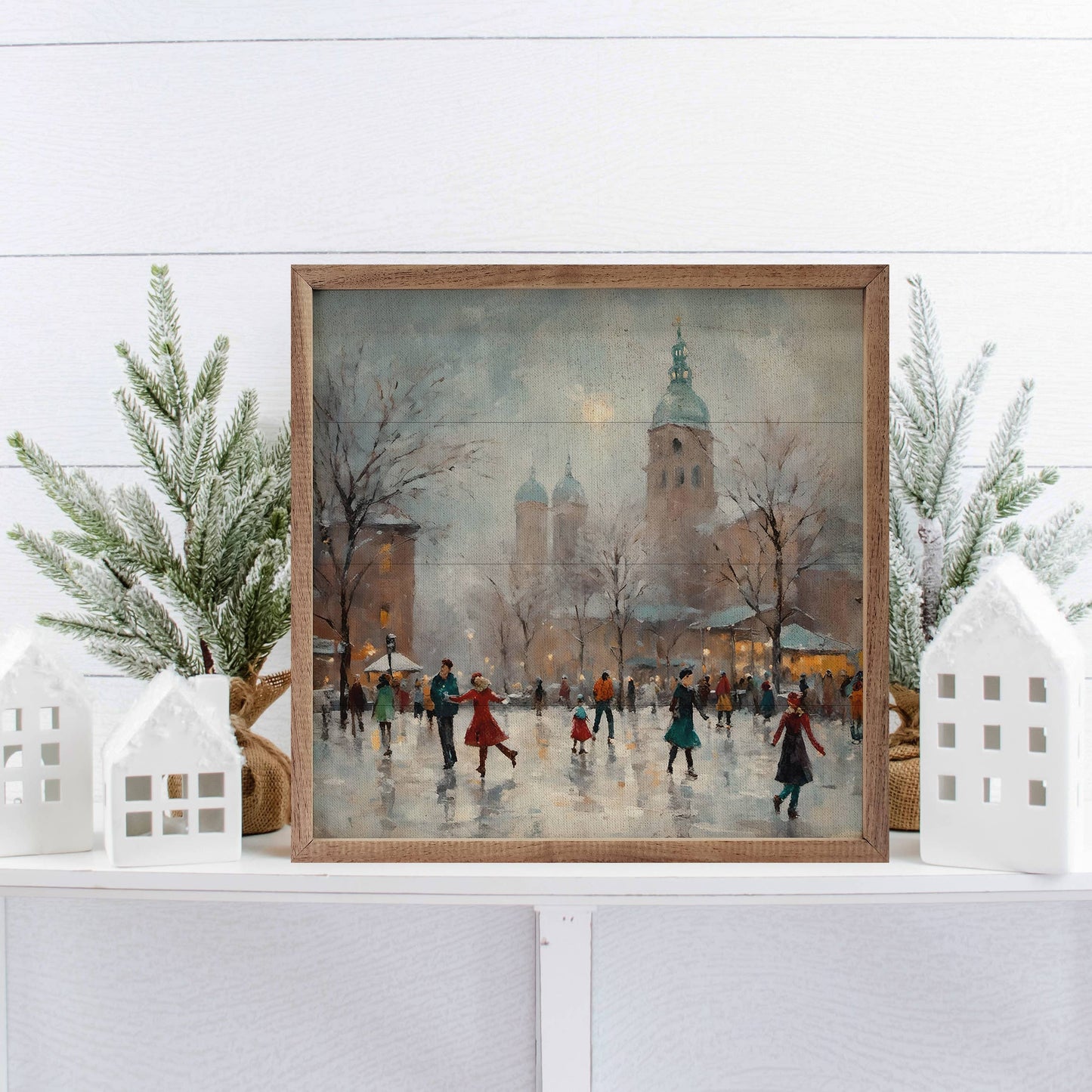 Kendrick Home - Ice Skating Fun: 8 x 8 x 1.5