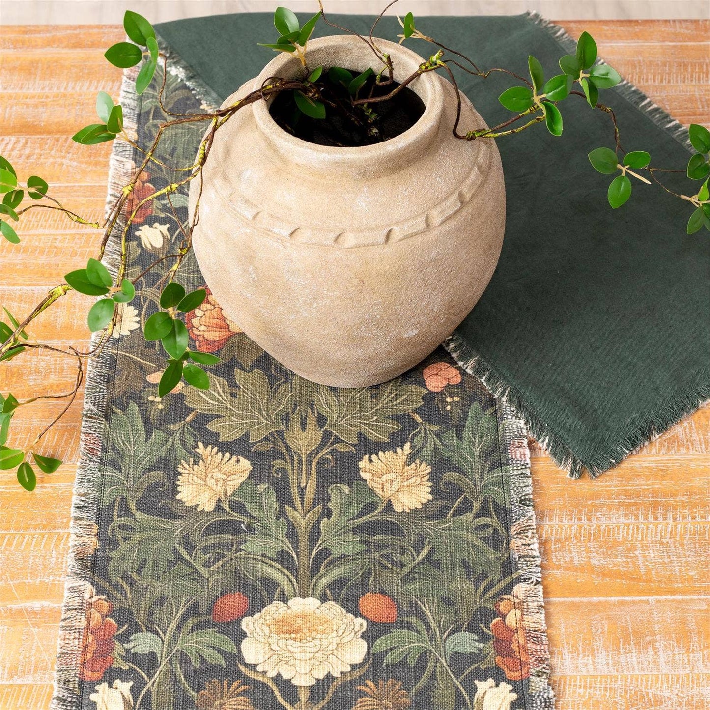 Audrey's Home & Gift - Table Runner - Moody Floral (Pk/02)