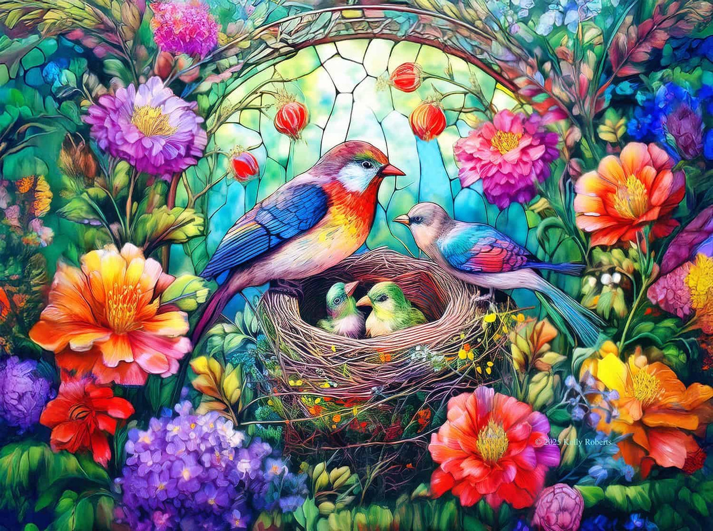 SunsOut - 1037 Tending the Nest 1000 pc Puzzle