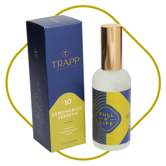 Trapp Fragrances - No. 10 Lemongrass Verbena 3.4 oz. Fragrance Mist