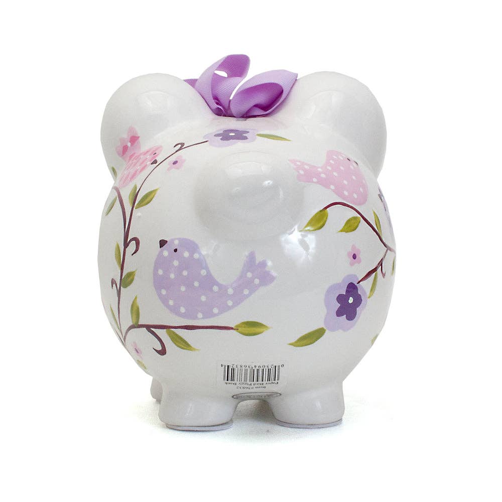 Child To Cherish® - Paper Birds Large Piggy Bank