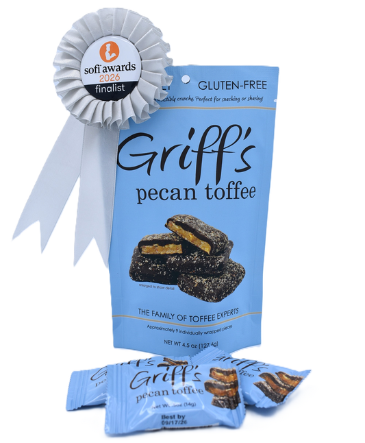 Griff's Toffee - Griff's Pecan Toffee - 4.5oz bag