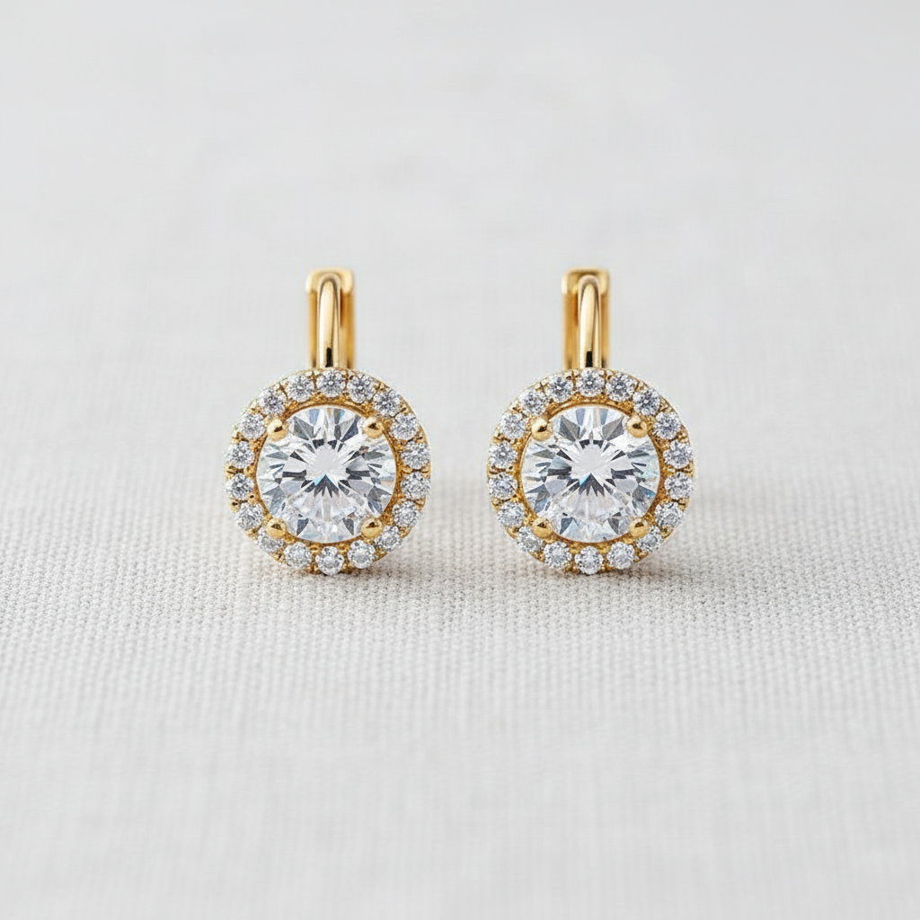 camilla dovey - Sparkling Zirconia Ear Cuff Earrings