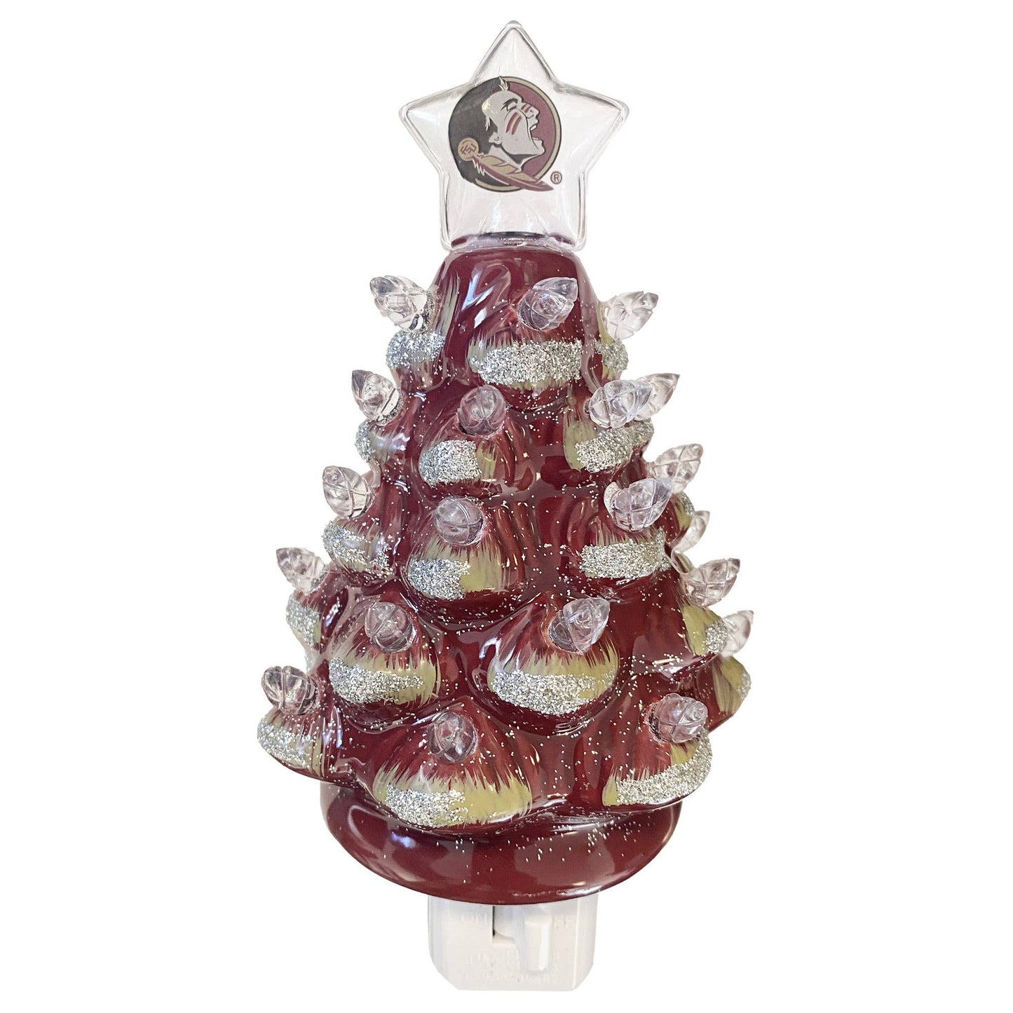 Santa’s Workshop Inc. - 6.5" Florida State Xmas Tree Nite Lite