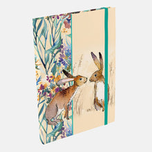 Load image into Gallery viewer, The Gifted Stationery Company - A5 Notebook - Kissing Hares